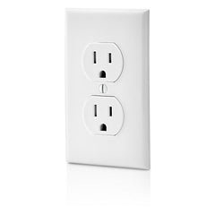 Leviton T5320-W Power-Socket, 125V, 15A