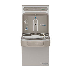 Elkay LZSG8WSLK ezH2O Bottle Filling Station & Single ADA Cooler High Efficiency Filtered Refrigerated Light Gray