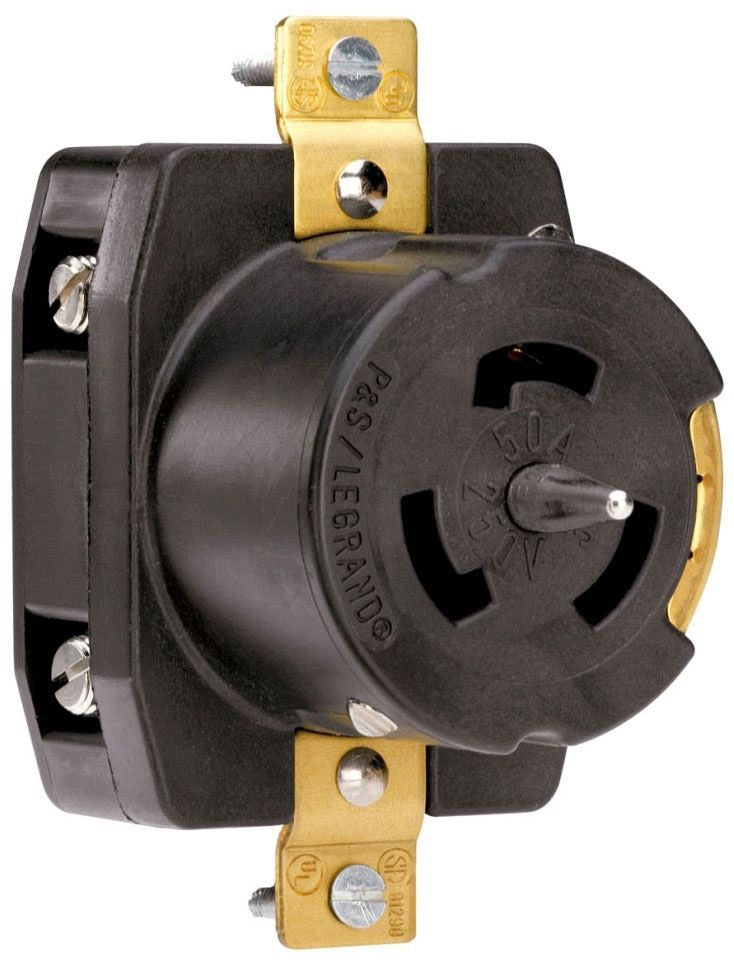 Pass & Seymour CS8369 Locking Device Receptacle 50A 250V