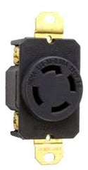 Pass & Seymour L1530R Turnlok Single Receptacle, 30A, 2 Pole, NEMA L15-30R