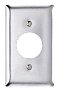 Pass & Seymour SS7 Wall Plate 1G Single Receptacle Standard 302/304 Stainless Steel