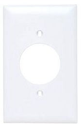 Pass & Seymour TP720W Wall Plate 1Gang Power Outlet Receptacle Standard White