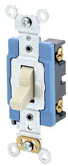 Leviton 1201-LHI Lighted Handle Illuminated OFF AC Quiet Switch