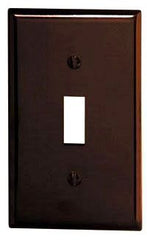 Leviton 85001 Wallplate Standard 1 Gang Thermoset 4-1/2 in H x 2-3/4 in W