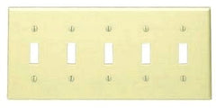 Leviton 86023 WALLPLATE 5 GANG 4.5 IN H X 9.99 IN W REPLACEMENT MPN