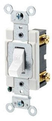 Leviton CSB1-20W Toggle Switch 20 Amp 120/277 Volt