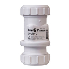 Liberty Pumps CV2N1C 1-1/4 x 1-1/2 in. PVC Compression Check Valve