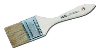 Linzer 15002 White Chinese Bristle Paint Brush, 5/16 in Thick x 2 in W