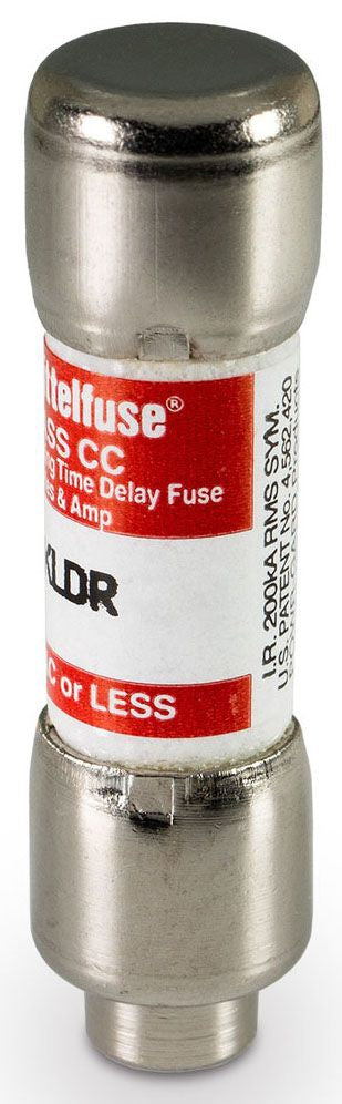 Littelfuse KLDR.200TXP LIT Current Limiting Time Delay Fuse 0.25 A 600 VAC/300 VDC 20/200 kA Interrupt