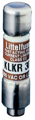 Littelfuse KLKR002 2 Amp Fast Acting Fuse 600 VAC/300 VDC Class CC