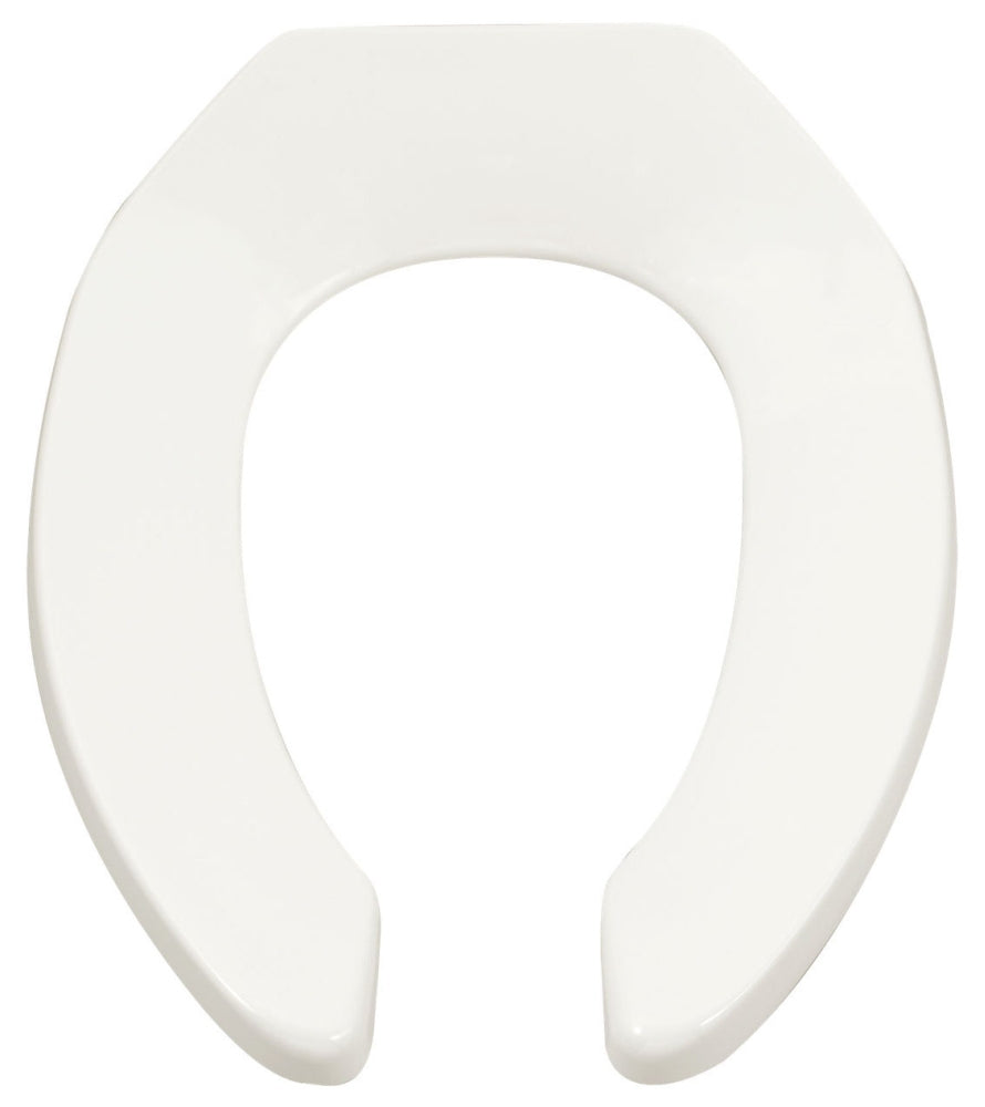 American Standard 5901100.020 Elongated Open Front Toilet Seat White