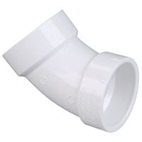 NIBCO INC K042850 4806 8 HXH 45 ELBOW PVC