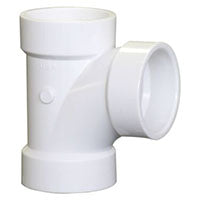 NIBCO K098800 4811R 3X3X2 HXHXH SANITARY TEE PVC