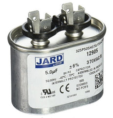 Mars 12905 JARD Single Section Oval Capacitor 5 MFD 370 Volt