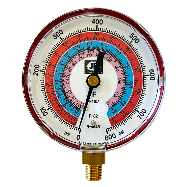 JB INDUSTRIES M2-862 PRESSURE GAUGES