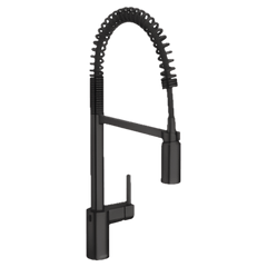 Moen 5923EWBL Align MotionSense 1 Handle Pull-Down Kitchen Faucet in Matte Black