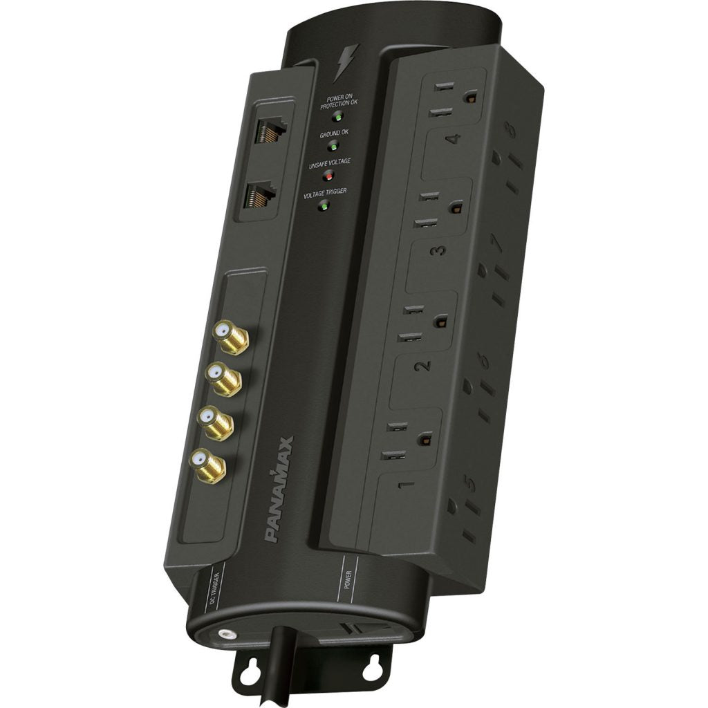 Panamax M8-AV-PRO Power Conditioner Hi-Definition 8-Outlet Surge Protector