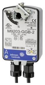 Johnson Controls M9203-AGA-2Z Electric Actuator 24V