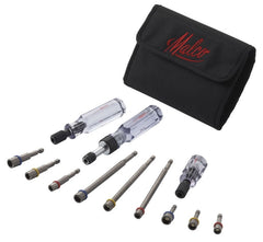 Malco CONNEXT5 12-Piece, Hex, Hallow/Magnetic Shaft, Nut Driver Kit