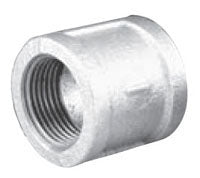 Matco-Norca MGCP11 4 x 4, FPT x FPT, Class 150, Lead-Free, Galvanized Malleable Iron, Banded, Coupling