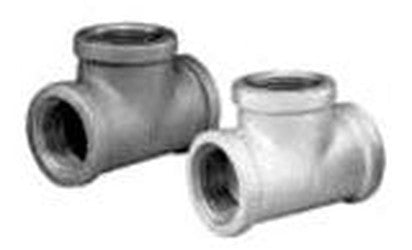 Matco-Norca MGT10 3 x 3 x 3 FPT x FPT x FPT Class 150 Lead-Free Galvanized Malleable Iron Tee