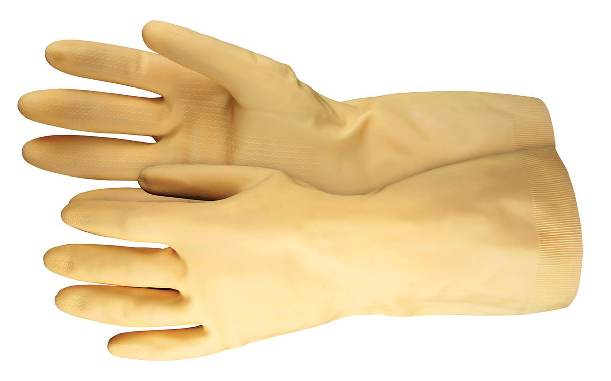 MCR Safety 5190E Latex Canners Glove Straight Cuff, Large 12 Pair