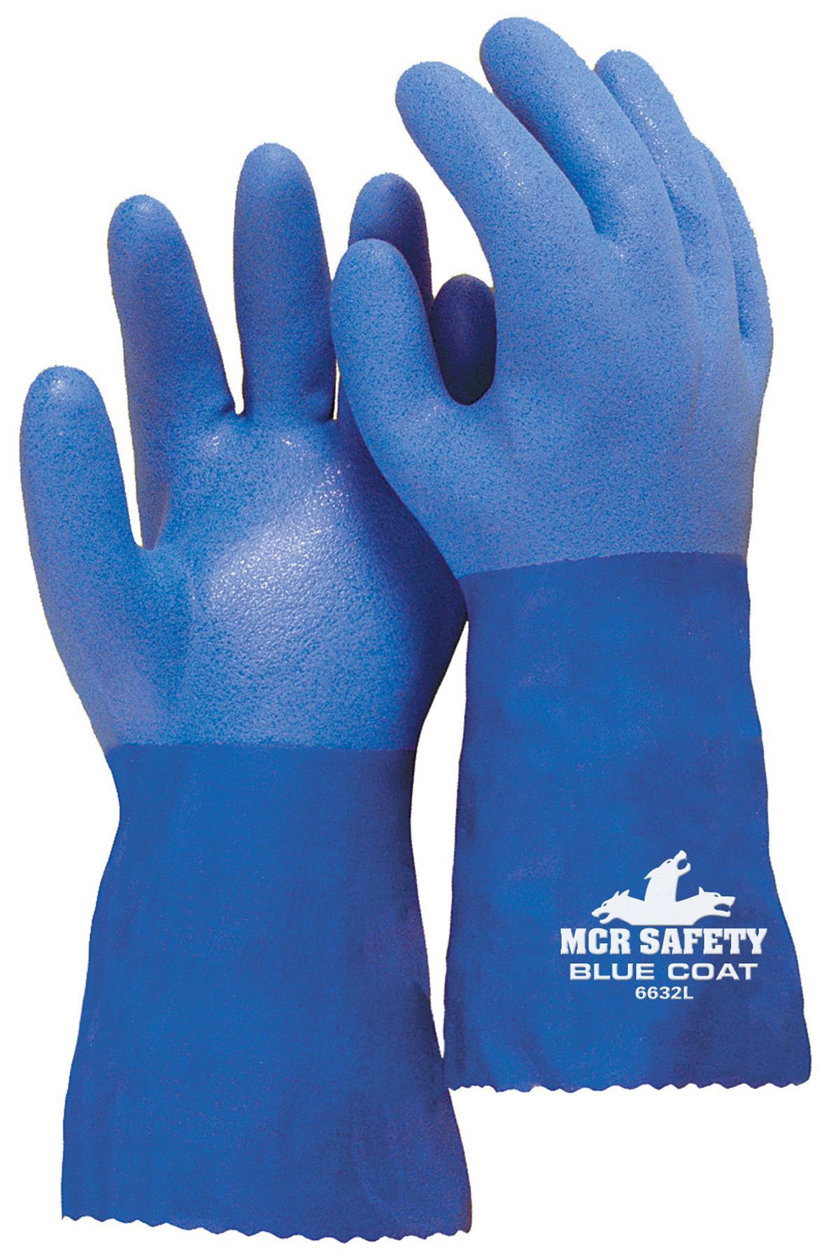 MCR Safety 6632L General Purpose Gloves PVC Palm Large