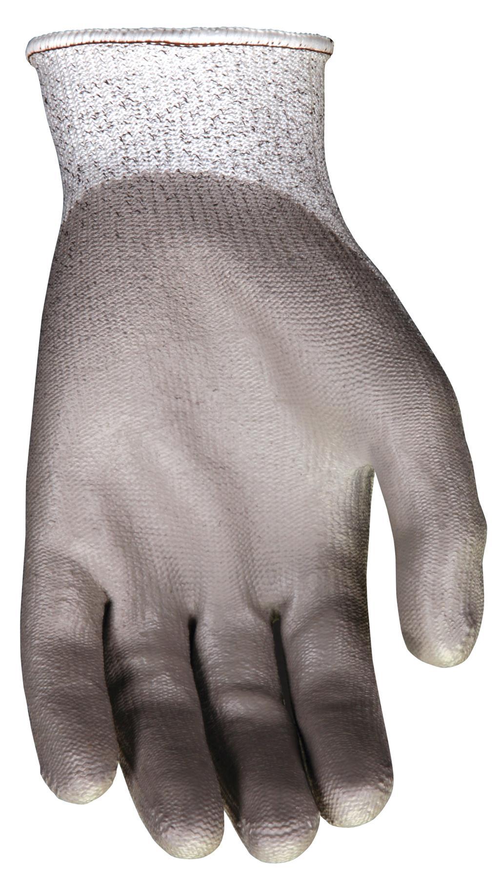 MCR Safety 9672L Dyneema Gloves Large Polyurethane Coating