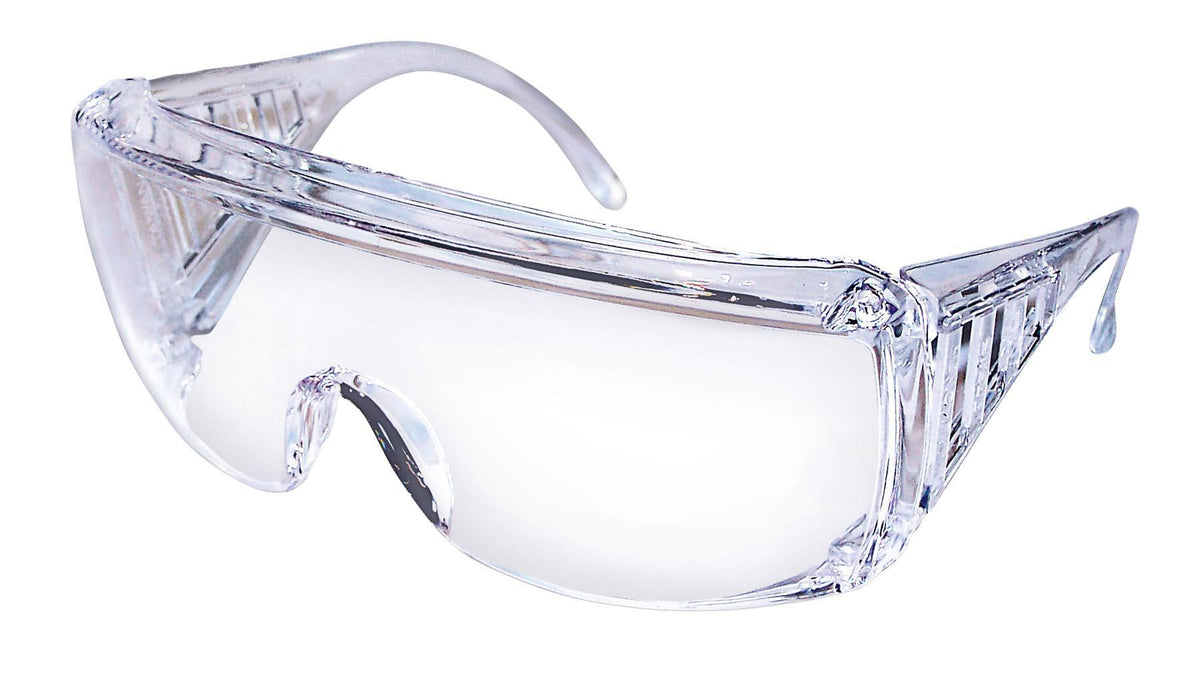 MCR Safety 9810 Yukon Safety Glasses With Side Shields Clear Lens