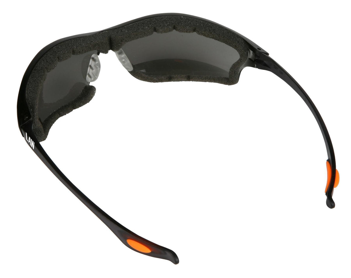 MCR Safety LW312AF Law 3 Plus Single Lens Safety Glasses With Side Shields