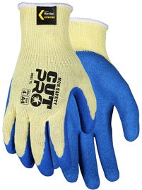 MCR Safety 96871XL Cut Resistant Work Gloves, Latex Palm & Fingertips