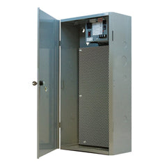 RIB MHP3904100AB10 Functional Devices Single 100 VA Power Supply Perforated Steel Subpanel 12.5 x 24.5 x 6.5 inches