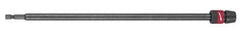 Milwaukee 48-28-1020 Quik-Lok Universal Drill Bit Extension, 12 in Length, 1/4 in Hexagonal Shank