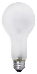 Sylvania 200A23-120V/15505 Inside Frosted E26 Medium Base A23 Incandescent Lamp