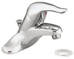 Moen L4625 Chateau Chrome 1 Handle Centerset Bathroom Faucet with Pop-Up Drain