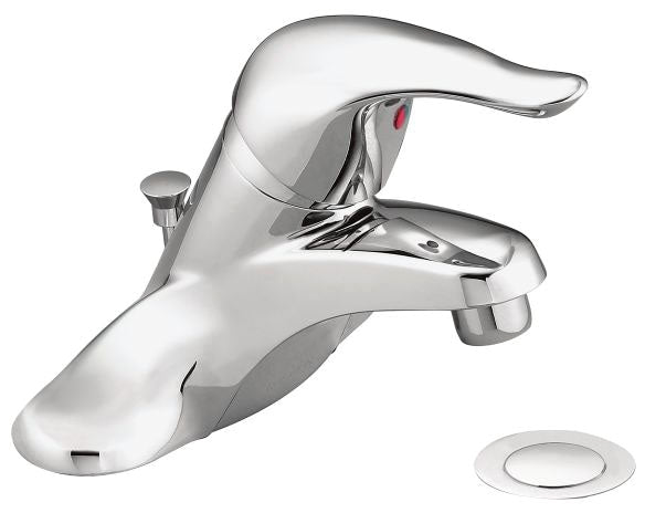 Moen L64625 Faucet Bathroom Centerset Chateau 1 Handle Pop-Up