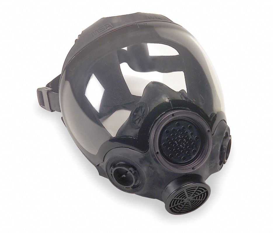 MSA 805408 Advantage 1000 Full-Face Respirator Medium Black