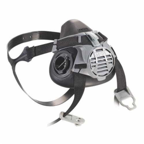 MSA 10102182 Advantage 420 Half Mask Respirator, Small, 4-Point Suspension, Bayonet Connection