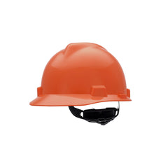 MSA 475361 V-Gard Slotted Hard Hat, Size Standard (6-1/2 to 8), Replacement MPN 475361