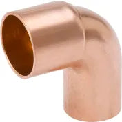 Mueller W 02312 1/4 In. Wrot Copper 90 Degree Long Radius Street Elbow - Street X Copper