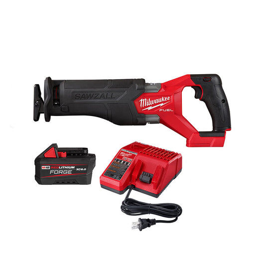 Milwaukee Tool 2821-21F M18 Fuel Sawzall Kit W/ M18 Forge XC6.0