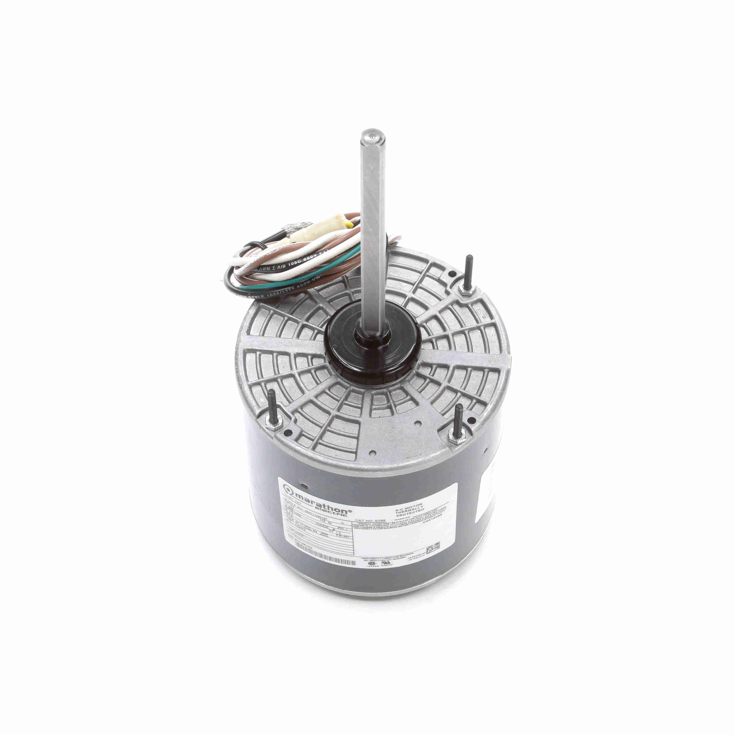 Marathon MX099 Condenser Fan Motor Single Phase PSC 460 Volts