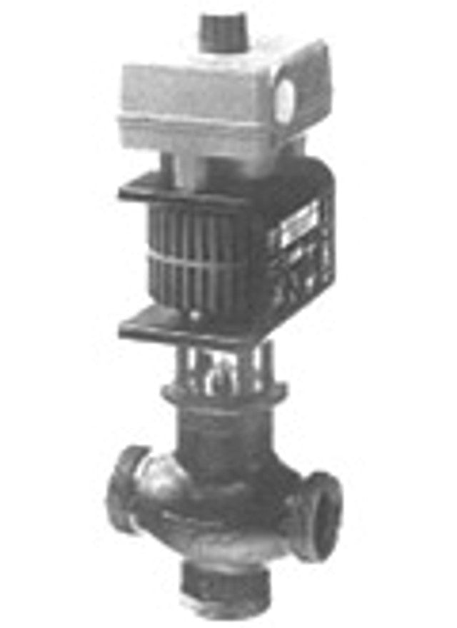 SIEMENS MXG461.15-1.5U Magnetic Control Valve, 1/2", 2-way/Floating, 1.8 Cv, 0-10V Control, NPT Unions