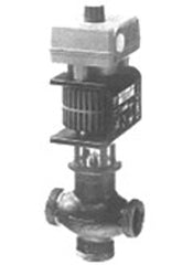 SIEMENS MXG461.15-1.5U Magnetic Control Valve, 1/2", 2-way/Floating, 1.8 Cv, 0-10V Control, NPT Unions