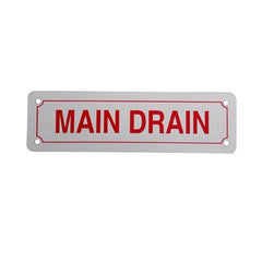 Everflow SIGN#11 | RAVEN SIGN#11 Warning. MAIN DRAIN | Everflow