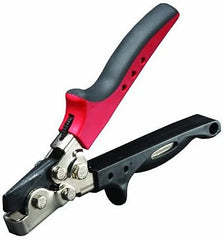 Malco SL1 Snap Lock Punch, 3/8 in, 8 in OAL, Alloy Steel Blade