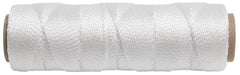 Marshalltown 16572 250 L White Nylon Braided Mason Line