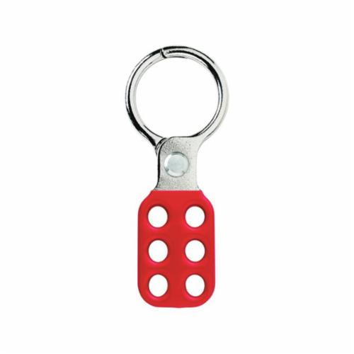 Master Lock 416 Lockout Tagout Safety Hasp Red 1 Inch Jaw Diameter