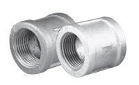 Matco-Norca ZMGCP04 3/4 Inch Galvanized Malleable Iron Coupling