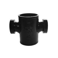 Tyler Pipe 009375 Tapped Sanitary Cross 4 in No-Hub